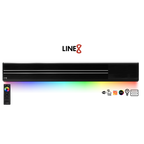 Line8 Model SL Surface Light Power Track - Black Hairline Finish