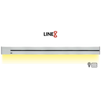 Line8 Model SL Surface Light Power Track - Silver Hairline Finish