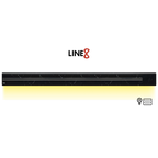 Line8 Model SL Surface Light Power Track - Spanish Black Marble Finish