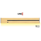 Line8 Model SL Surface Light Power Track - American Spruce Finish