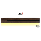 Line8 Model SL Surface Light Power Track - Brazilian Rosewood Finish