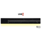 Line8 Model SL Surface Light Power Track - Spanish Black Marble Finish
