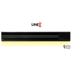 Line8 Model SL Surface Light Power Track - Black Hairline Finish