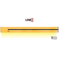 Line8 Model SL Surface Light Power Track - Gold Hairline Finish