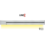 Line8 Model SL Surface Light Power Track - Silver Hairline Finish