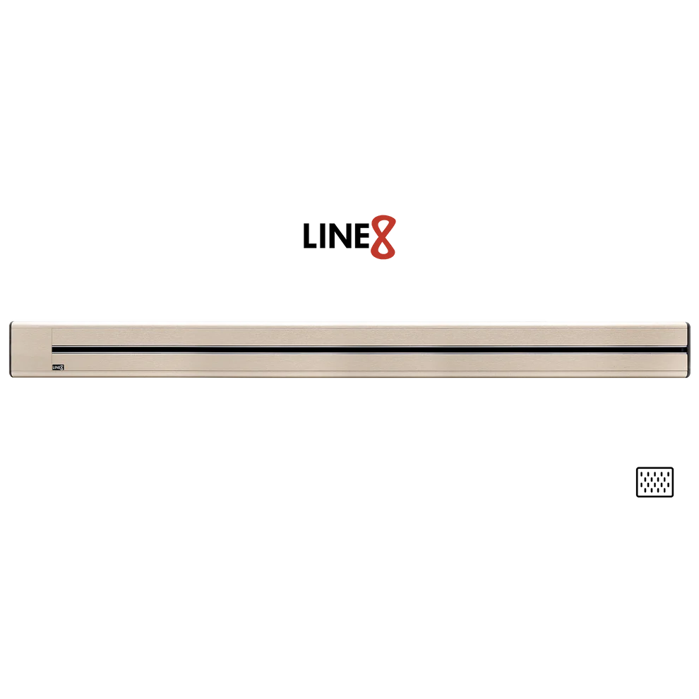 Line8 Model SL Surface Light Power Track - Champagne Gold Finish