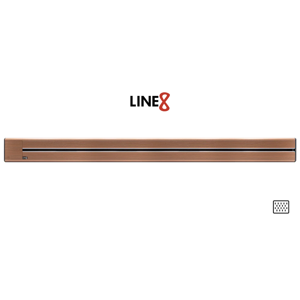 Line8 Model SL Surface Light Power Track - Rose Gold Finish