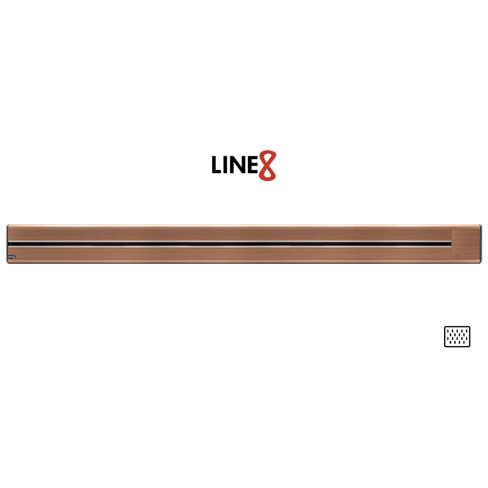 Line8 Model SL Surface Light Power Track - Rose Gold Finish