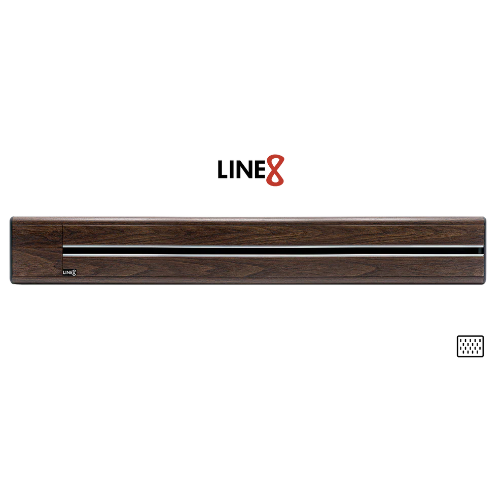 Line8 Model SL Surface Light Power Track - Brazilian Rosewood Finish