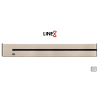 Line8 Model SL Surface Light Power Track - Champagne Gold Finish
