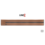 Line8 Model SL Surface Light Power Track - Rose Gold Finish