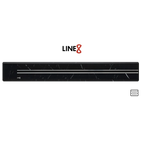 Line8 Model SL Surface Light Power Track - Spanish Black Marble Finish