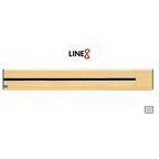 Line8 Model SL Surface Light Power Track - American Spruce Finish