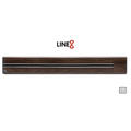 Line8 Model SL Surface Light Power Track - Brazilian Rosewood Finish