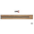Line8 Model SL Surface Light Power Track - Burmese Teak Finish
