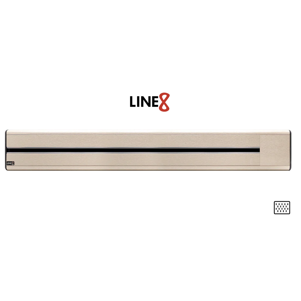 Line8 Model SL Surface Light Power Track - Champagne Gold Finish