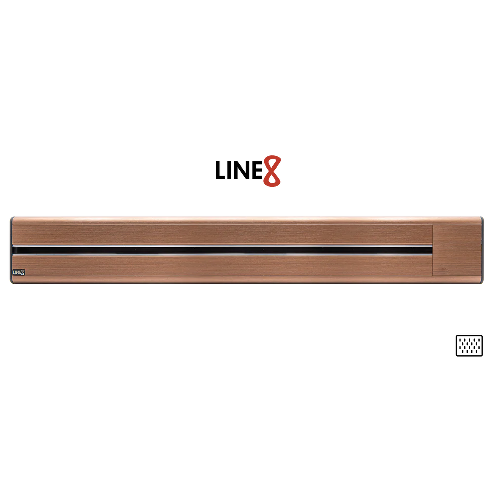 Line8 Model SL Surface Light Power Track - Rose Gold Finish