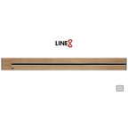 Line8 Model SL Surface Light Power Track - Burmese Teak Finish