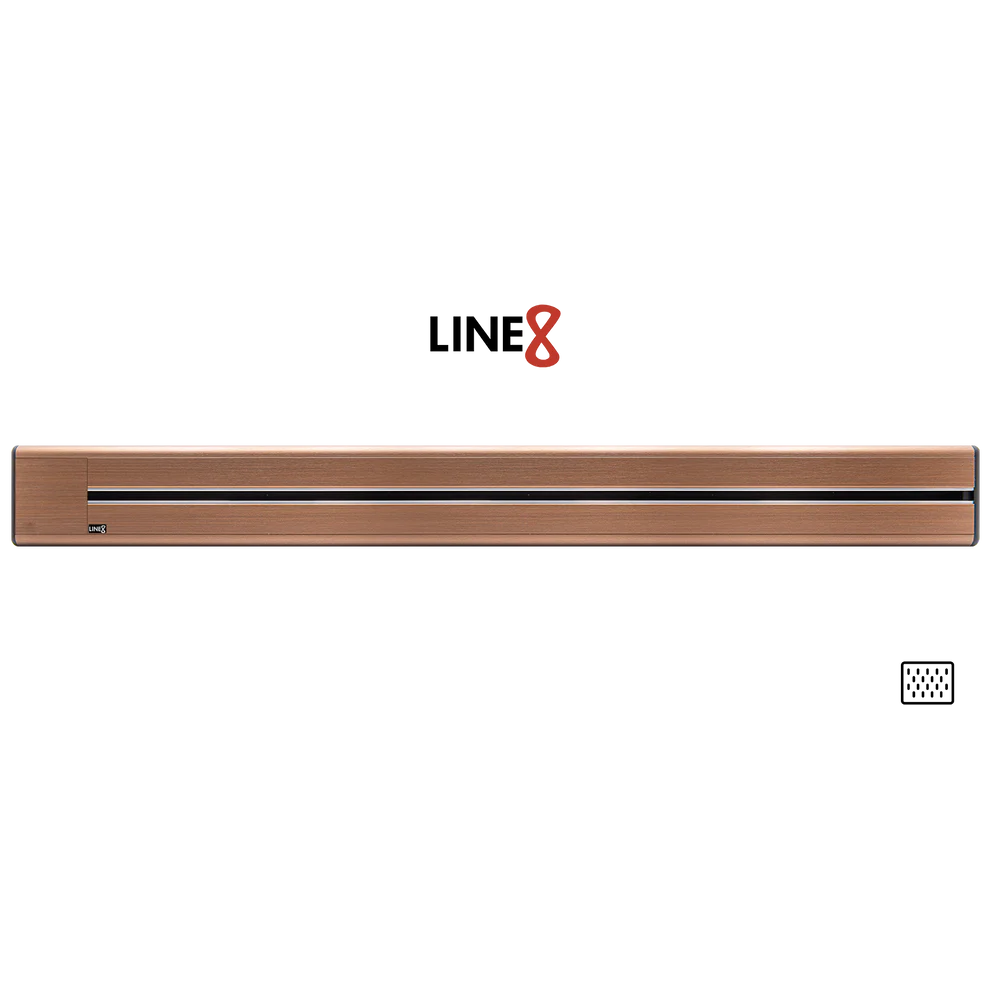 Line8 Model SL Surface Light Power Track - Rose Gold Finish