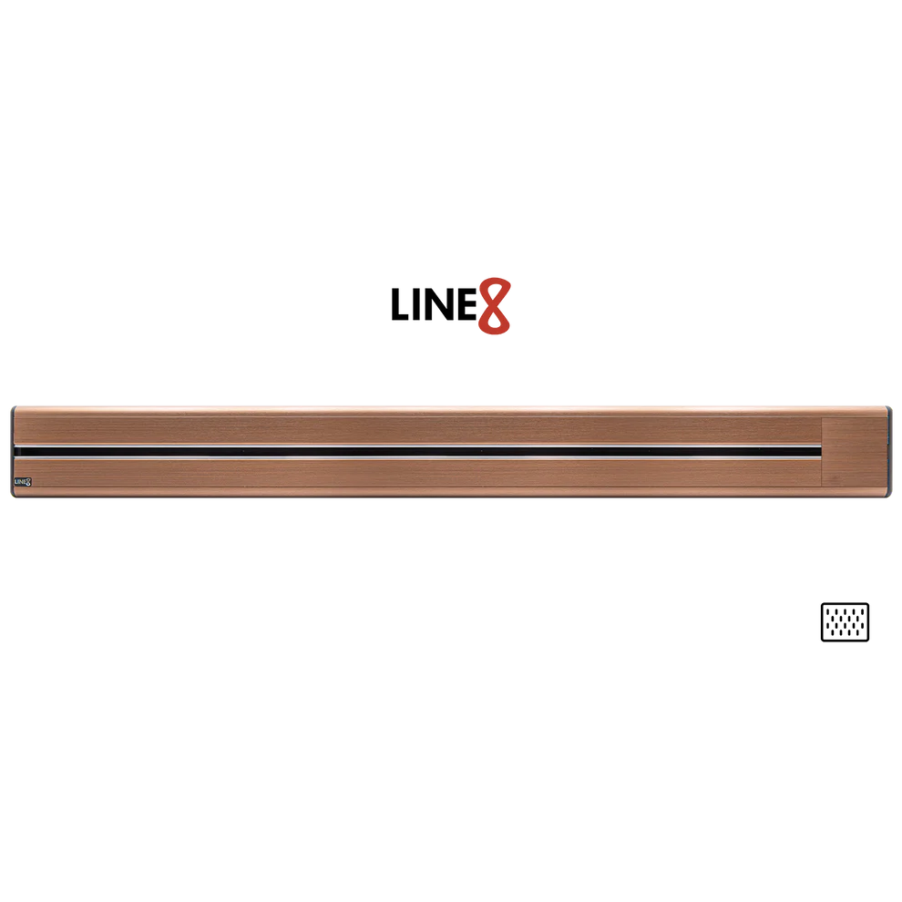 Line8 Model SL Surface Light Power Track - Rose Gold Finish