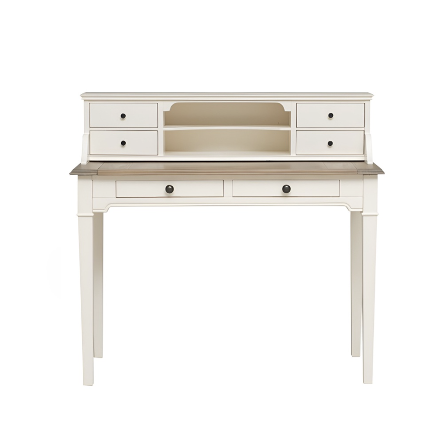 Porto Writing Desk The Furniture Mall front view