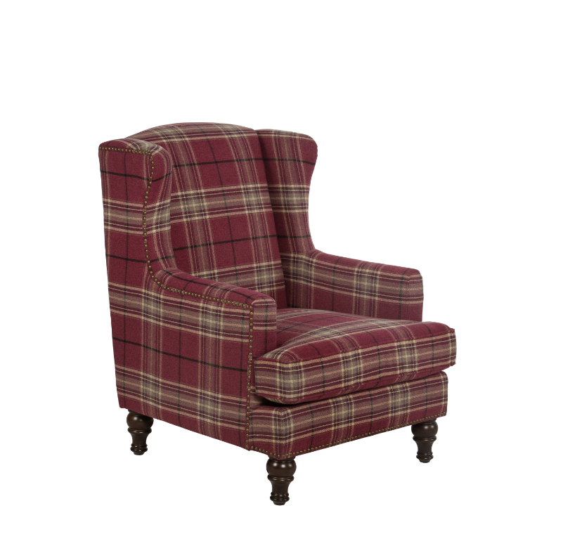 BURKE ACCENT CHAIR AND FOOT STOOL HAC101