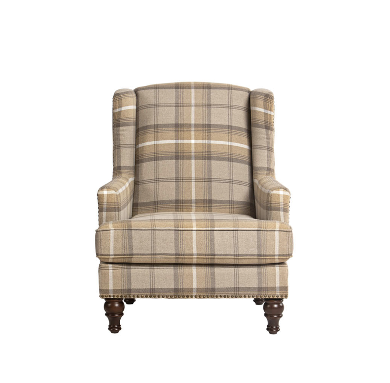 BURKE ACCENT CHAIR AND FOOT STOOL HAC101