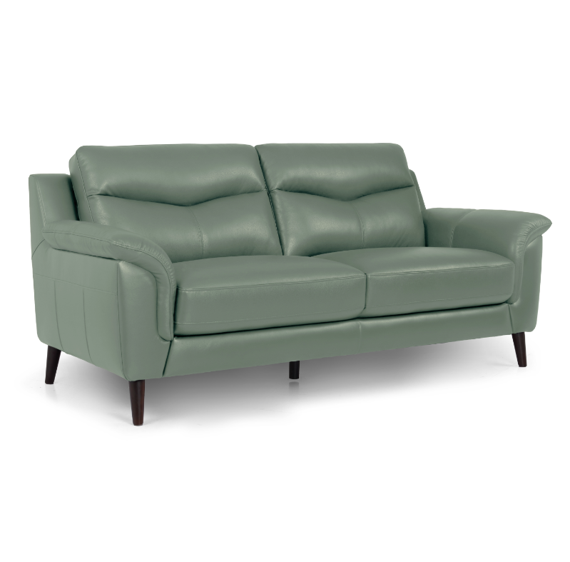 FULL LEATHER 3 SEATER SOFA 8014