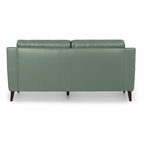 FULL LEATHER 3 SEATER SOFA 8014