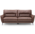 FULL LEATHER SOFA 3543
