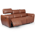 POWER RECLINE W/ POWER HEADREST 3 SEATER SOFA 4079