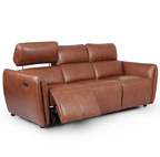 POWER RECLINE W/ POWER HEADREST 3 SEATER SOFA 4079
