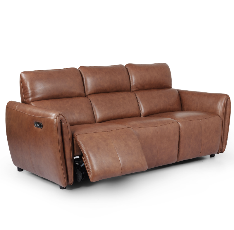 POWER RECLINE W/ POWER HEADREST 3 SEATER SOFA 4079