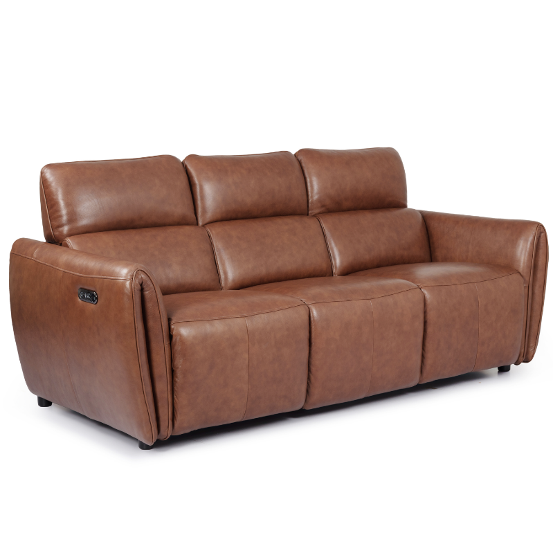 POWER RECLINE W/ POWER HEADREST 3 SEATER SOFA 4079