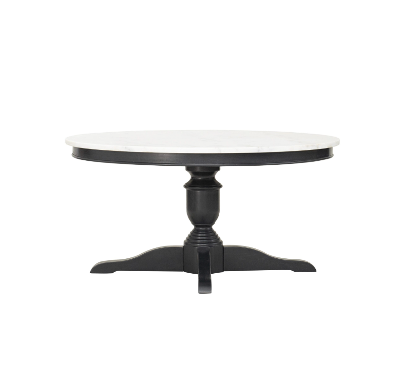 YORK ROUND MARBLE TOP COFFEE TABLE HH204-CT02