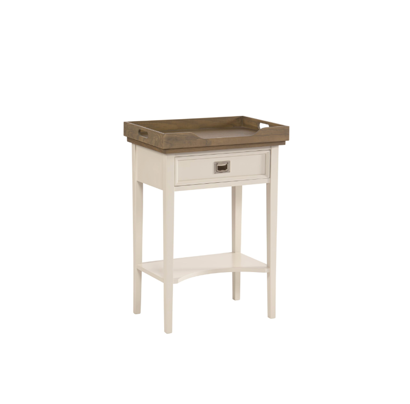 TURIN SIDE TABLE W REMOVABLE TRAY HH205-WT02