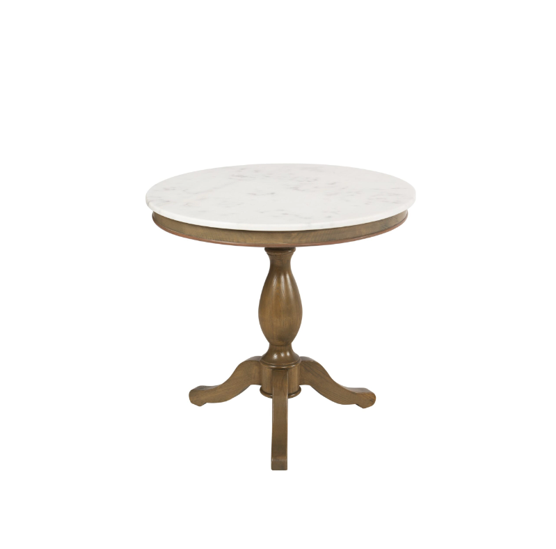 YORK MARBLE TOP END TABLE HH204-ET01