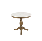 YORK MARBLE TOP END TABLE HH204-ET01