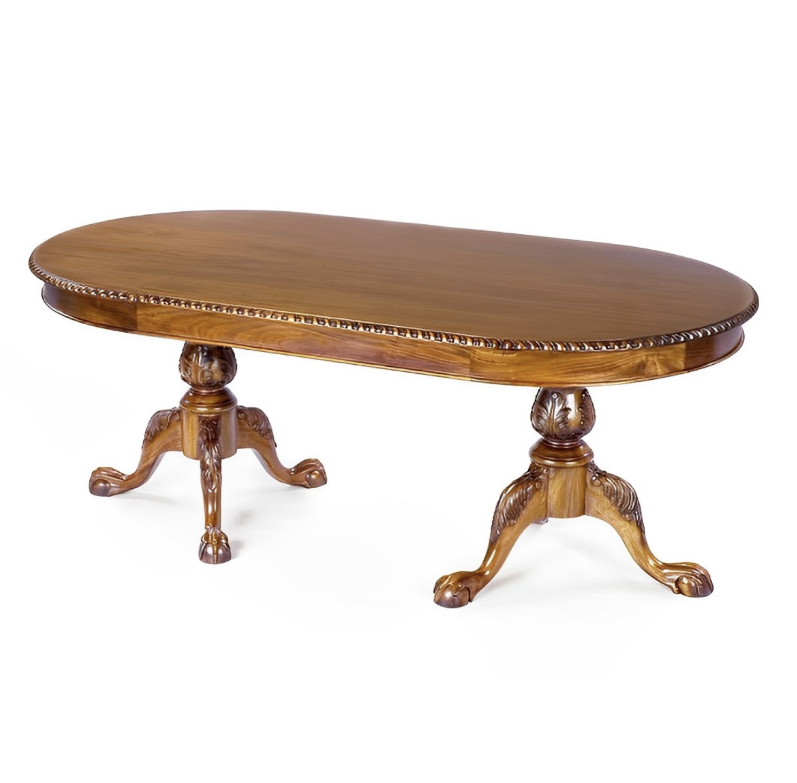 TAYLOR CHIPPENDALE DINING TABLE 1.8M