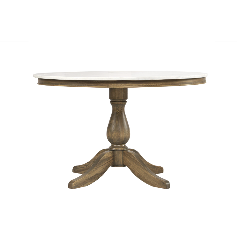 YORK MARBLE TOP ROUND DINING TABLE Φ1.25M