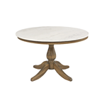 YORK MARBLE TOP ROUND DINING TABLE Φ1.25M