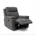 1 Seater Fabric Manual Recliner Sofa 8033