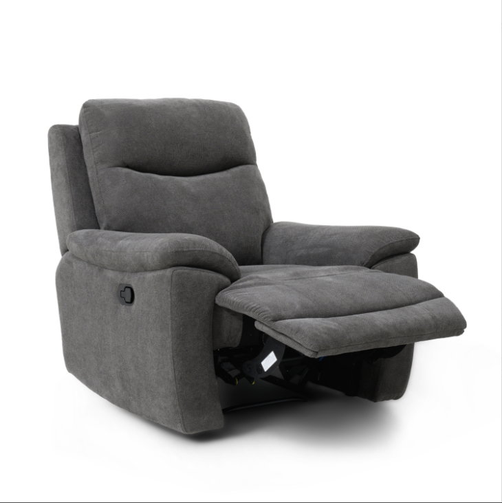 1 Seater Fabric Manual Recliner Sofa 8033