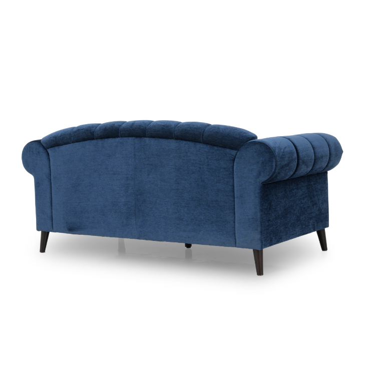 Chesterfield Fabric 3 Seater Sofa 4381