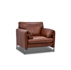 Full Cow Hide Leather Sofa 3487