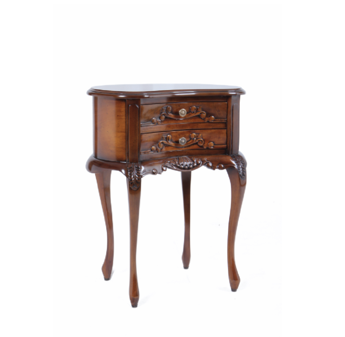 2 Drawers Bedside Table UN09