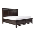 Lyon Wooden Low Footboard Bed w 2 drawers
