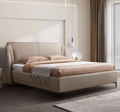 Amalfi ZL2323#B Leather Bed Frame