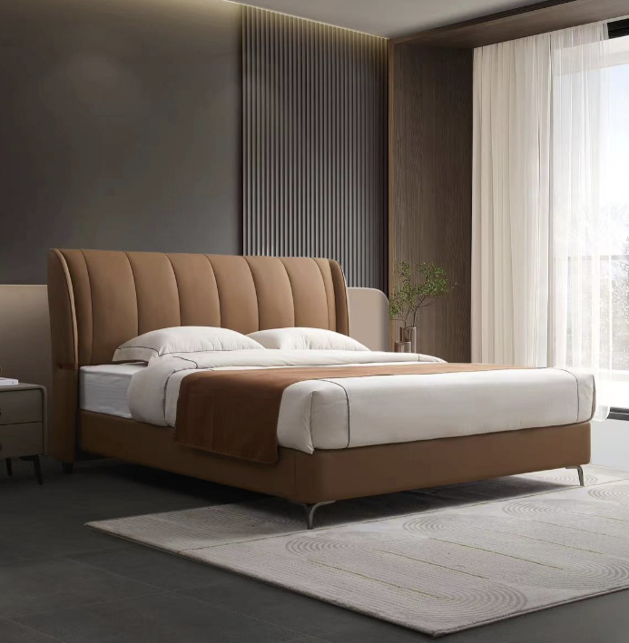 Capri 8806#A Leather Bed Frame