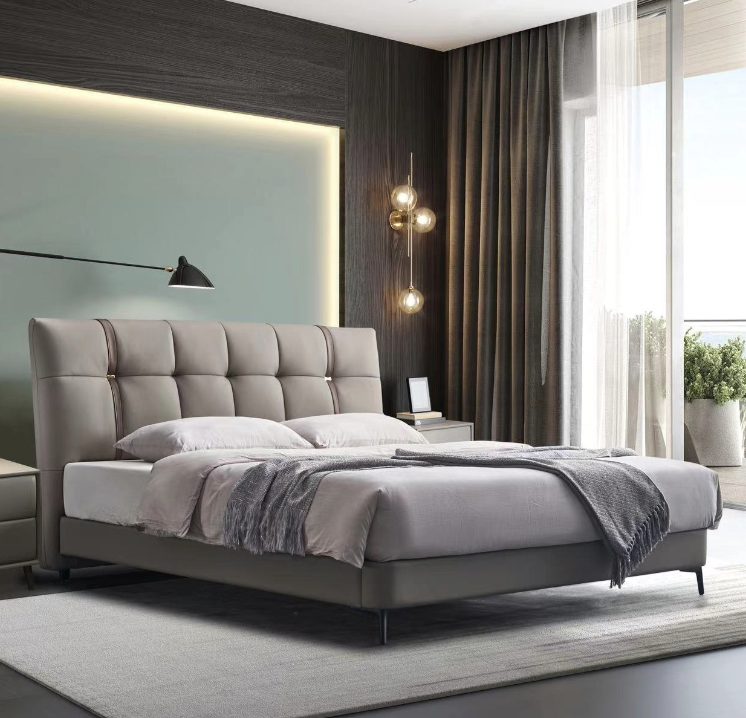 Siena 8682#A Leather Bed Frame